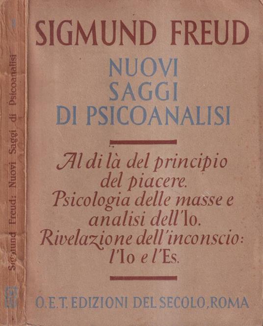 Nuovi saggi di psicoanalisi - Sigmund Freud - copertina