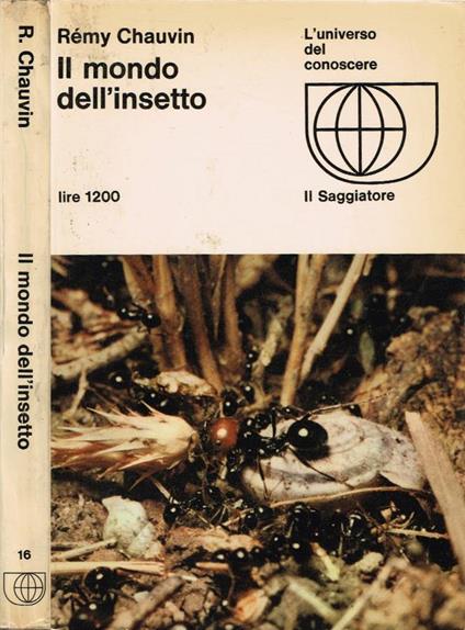 Il mondo dell'insetto - Rémy Chauvin - copertina