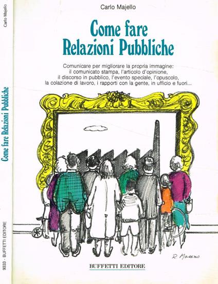 Come fare relazioni pubbliche - Carlo Majello - copertina