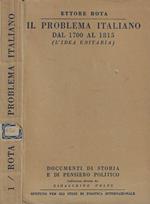 Il problema italiano dal 1700 al 1815 (L'idea unitaria)