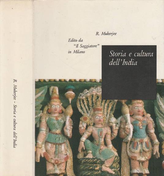 Storia e cultura dell'India - Radhakamal Mukerjee - copertina