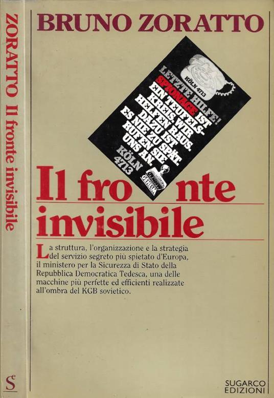 Il Fronte Invisibile - Bruno Zoratto - copertina