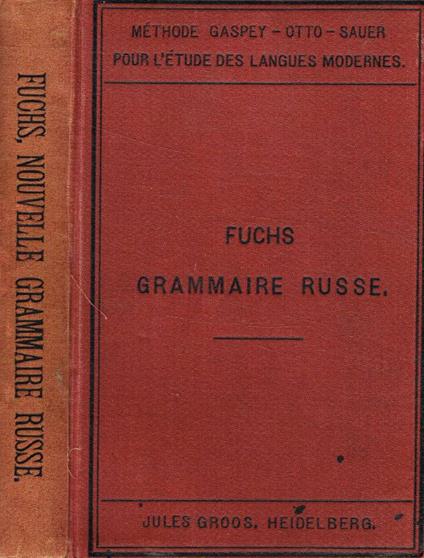 Nouvelle grammaire russe - Paul Fuchs - copertina