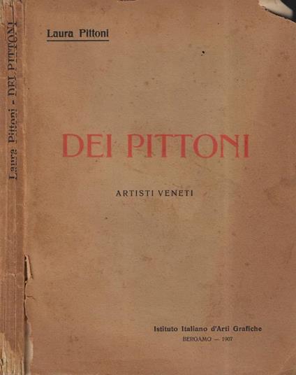 Dei pittoni - Laura Pittoni - copertina