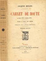 Carnet de route (aout 1914-janvier 1915)