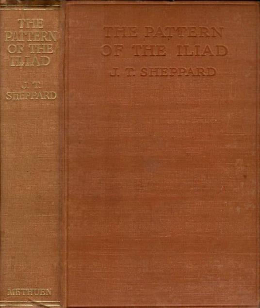 The pattern of the iliad - copertina