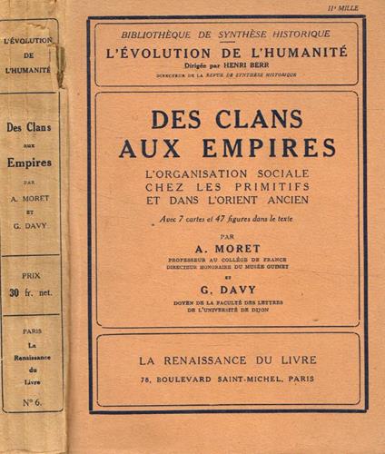 Des clans aux empires - copertina