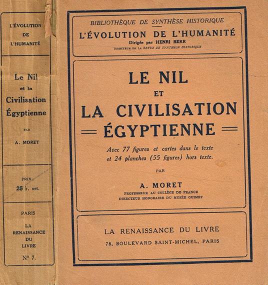 Le Nil et la civilisation égyptienne - copertina