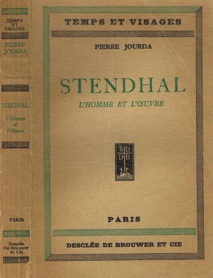 Stendhal - Pierre Jourda - copertina