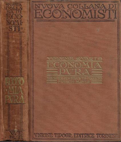 Economia Pura - copertina