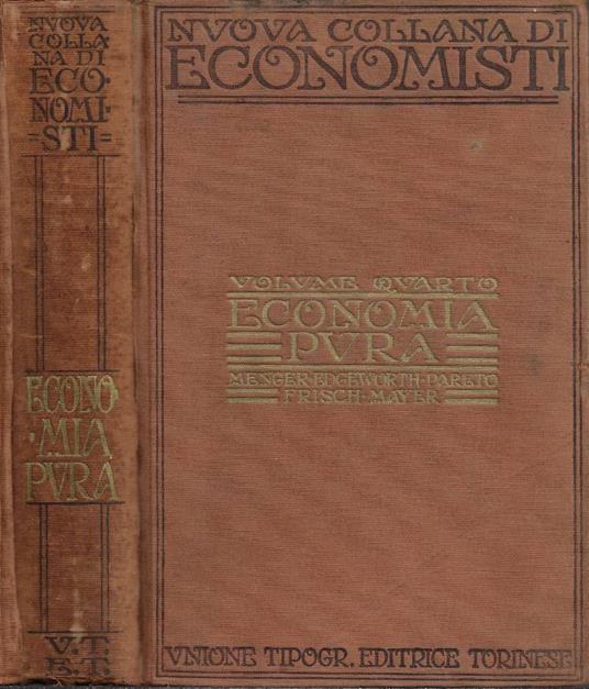 Economia Pura - copertina