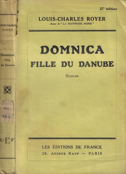 Domnica Fille du Danube - Louis-Charles Royer - copertina