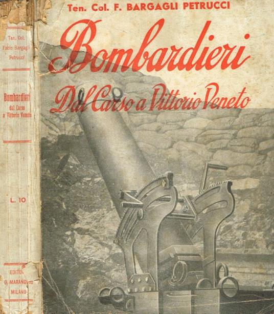 Bombardieri dal Carso a Vittorio Veneto - copertina