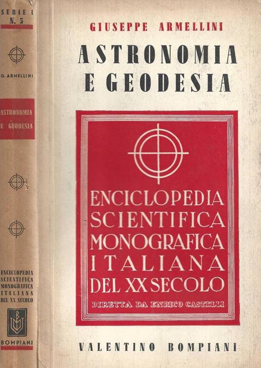 Astronomia e Geodesia - Giuseppe Armellini - copertina