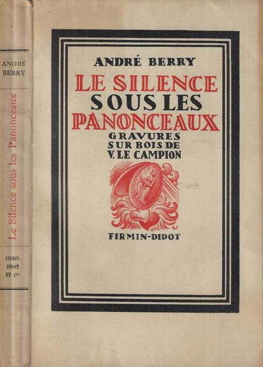 Le silence sous les panonceaux - André Berry - copertina