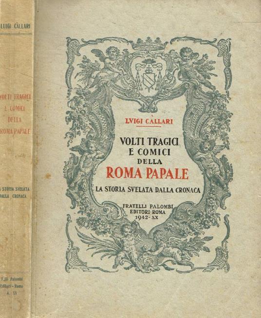 Volti tragici e comici della Roma Papale - Luigi Callari - copertina