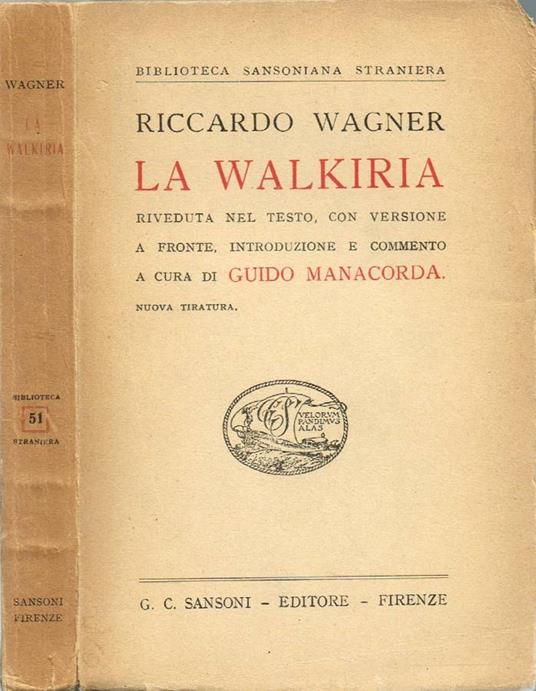 La Walkiria - copertina