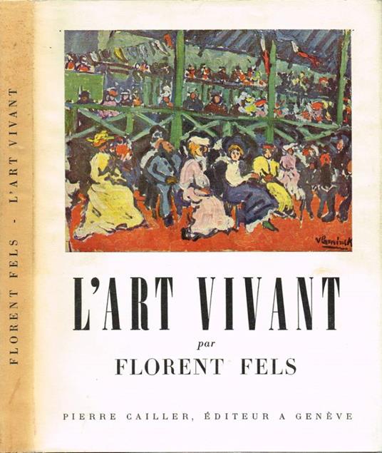 L' Art Vivant - Florent Fels - copertina