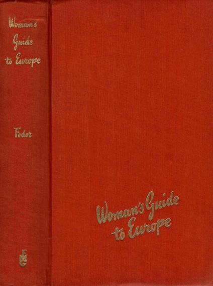 Woman's guide to Europe - Eugene Fodor - copertina