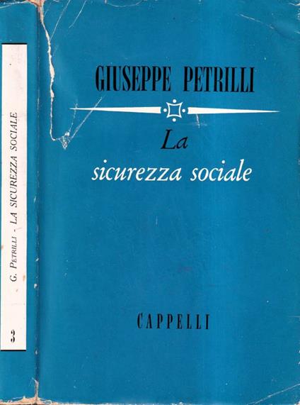 La sicurezza sociale - Giuseppe Petrilli - copertina