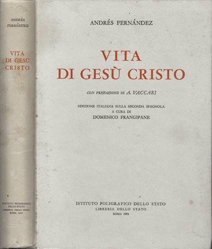 Vita di Gesù Cristo - copertina