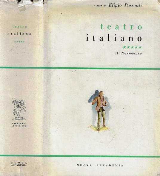 Teatro italiano V- Il Novecento - copertina