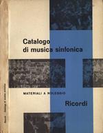 Catalogo di musica sinfonica