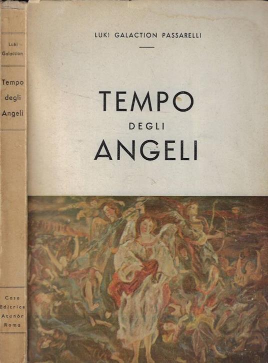 Tempo degli angeli - Luki Galaction Passarelli - copertina