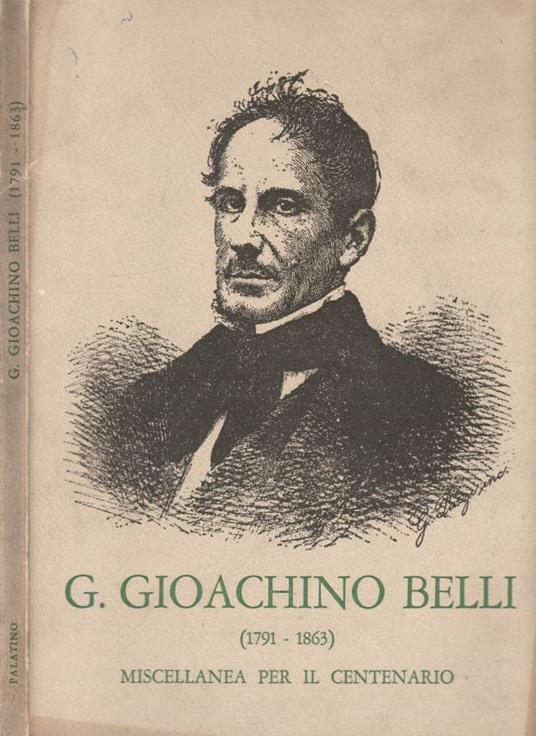 G. Gioacchino Belli - copertina