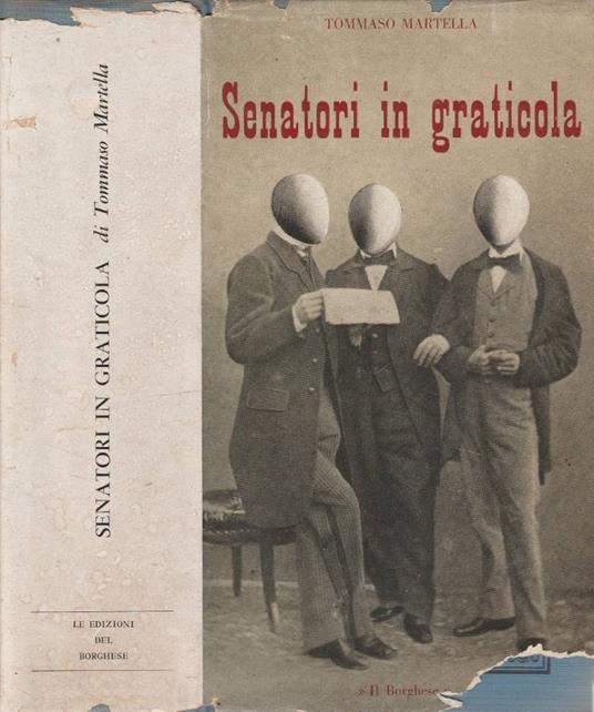 Senatori in graticola - Tommaso Martella - copertina