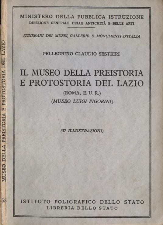 Il Museo della Preistoria e Protostoria del Lazio - copertina