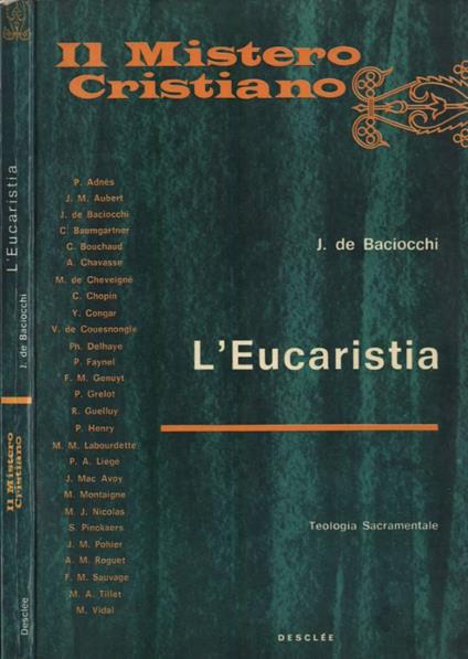 L' Eucaristia - copertina