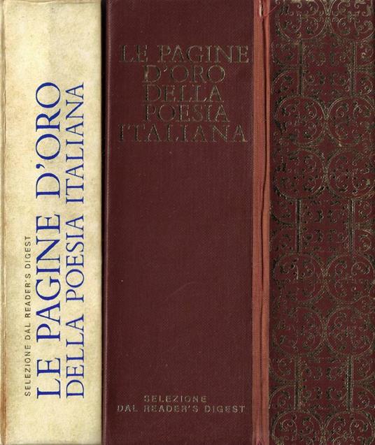 Le pagine d'oro della poesia italiana (Libro + 26 Dischi) - copertina