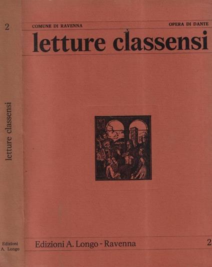 Letture classensi - copertina