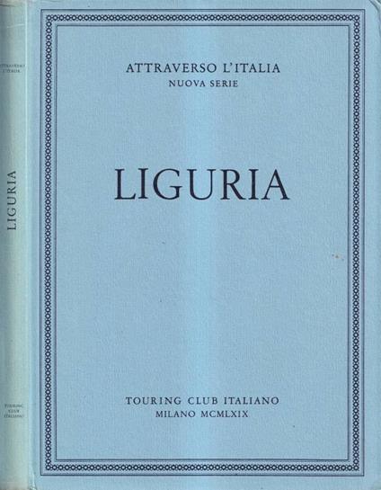 Liguria - copertina