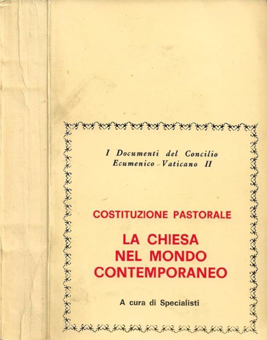 La Chiesa nel mondo contemporaneo - copertina