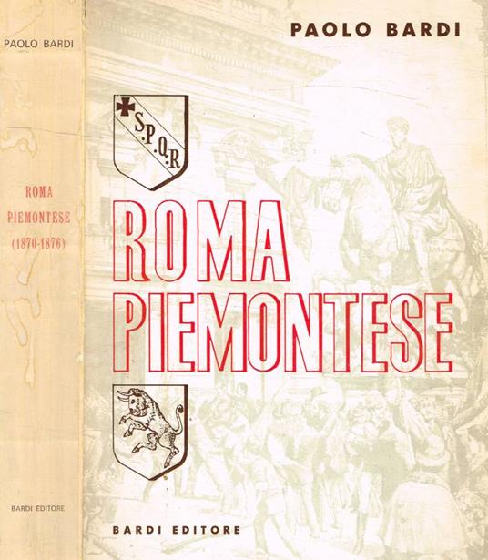 Roma piemontese - Paolo Bardi - copertina