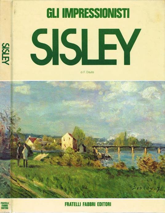 Alfred Sisley - Françoise Daulte - copertina