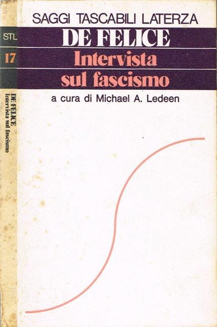 Intervista sul fascismo - copertina