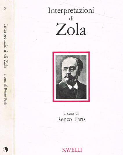 Interpretazioni di Zola - copertina