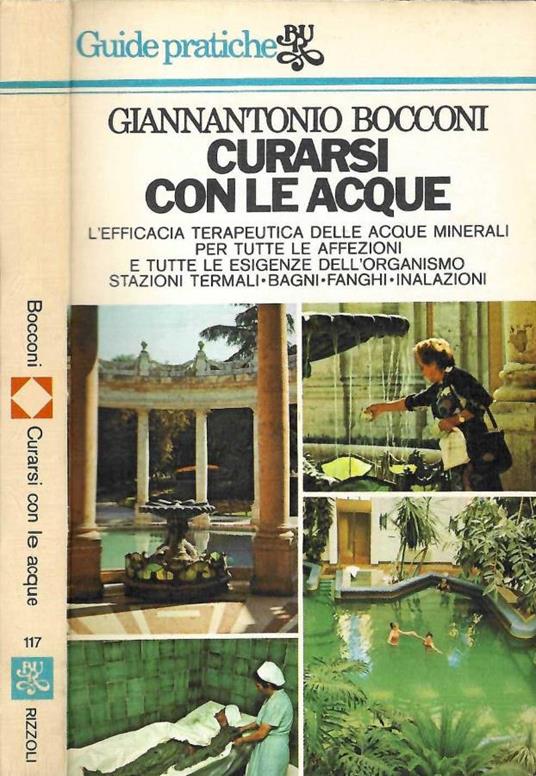 Curarsi con le acque - Giannantonio Bocconi - copertina