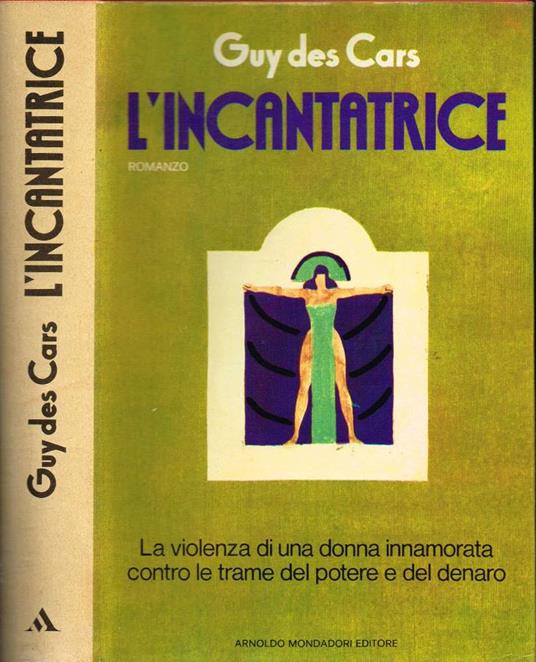 L' incantatrice - Guy Des Cars - copertina