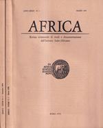 Africa, anno XXXIII, numero 1, 3, 1978