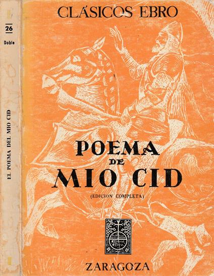 Poema de mio cid - copertina