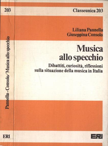 Musica allo specchio - copertina