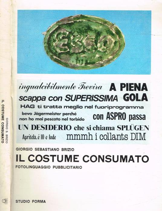 Il costume consumato - copertina