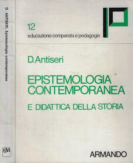 Epistemologia contemporanea e didattica della storia - copertina
