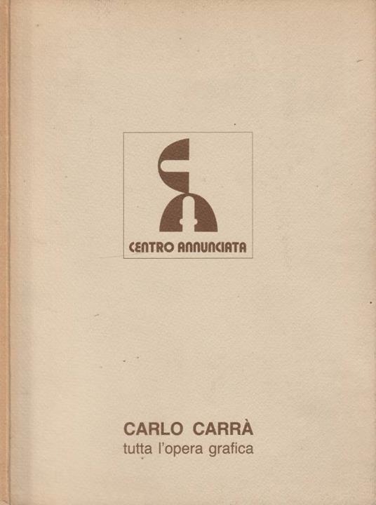 Carlo Carrà - copertina