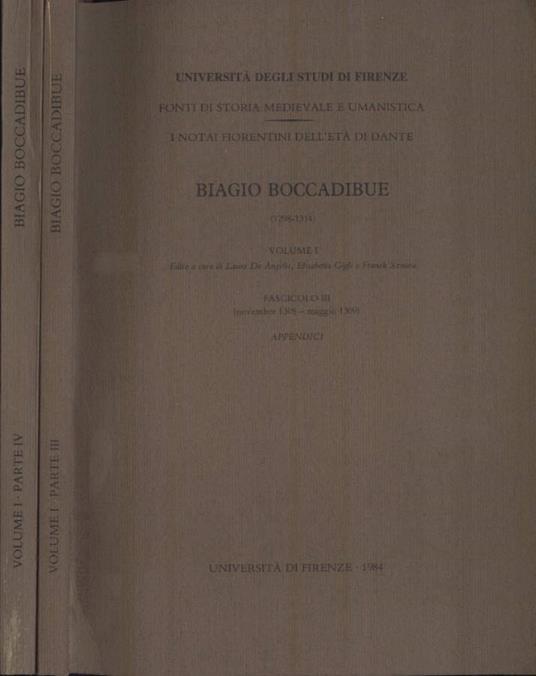 Biagio Boccadibue Vol. 1 Fascicolo III - IV - copertina