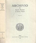 Archivio della Società Romana di Storia Patria. Vol. 113